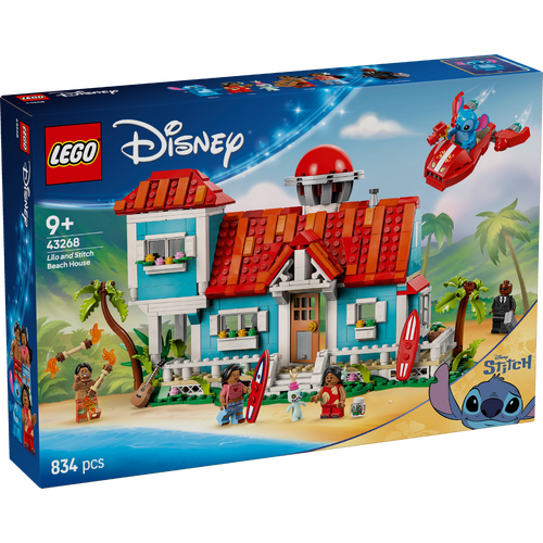 LEGO Disney Lilo and Stitch Beach House 43268