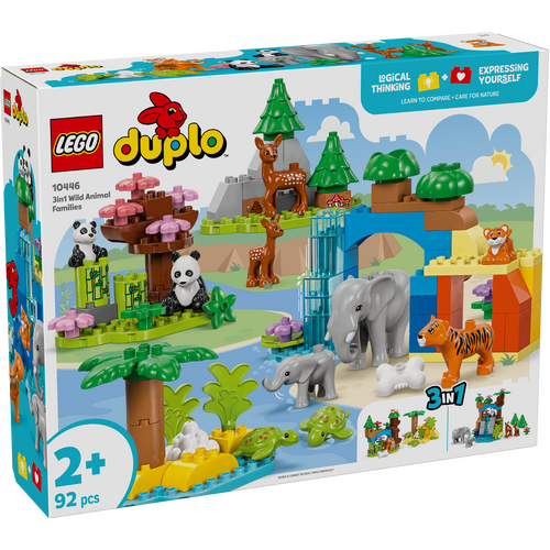 LEGO DUPLO 3in1 Wild Animal Families 10446