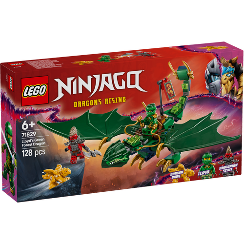 LEGO Ninjago Dragons Rising Lloyd's Green Forest Dragon 71829