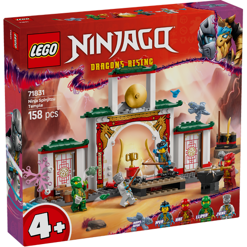 LEGO Ninjago Dragons Rising Ninja Spinjitzu Temple 71831