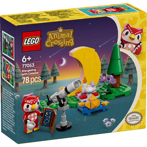 LEGO Animal Crossing Stargazing with Celeste 77053