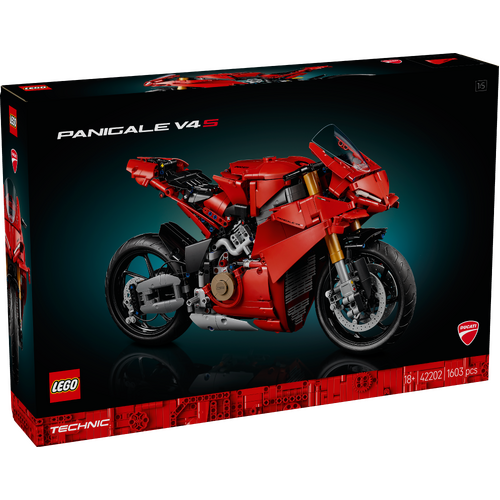 LEGO Technic Ducati Panigale V4 S Motorcycle 42202