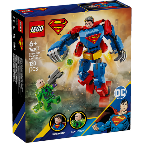 LEGO DC Superman Mech vs. Lex Luthor 76302