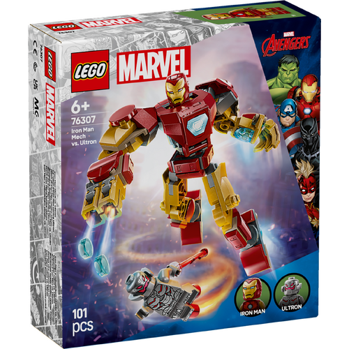 LEGO Marvel Iron Man Mech vs. Ultron 76307