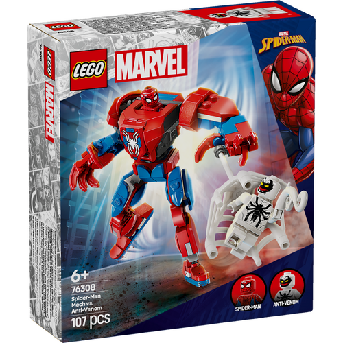 LEGO Marvel Spider-Man Mech vs Anti-Venom 76308