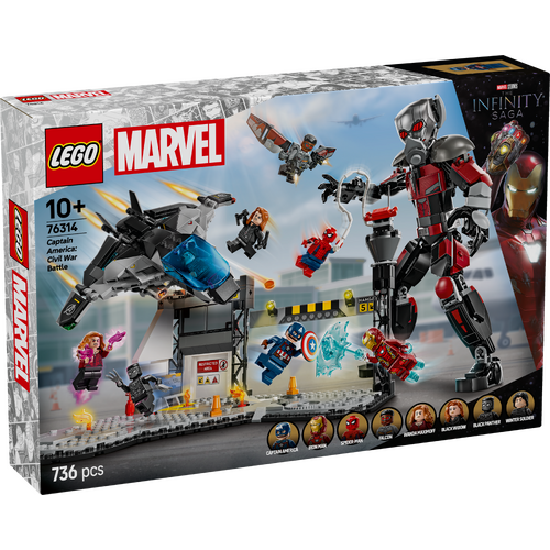 LEGO Marvel Captain America: Civil War Battle 76314