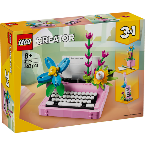 LEGO Creator Typewriter with Flowers 31169