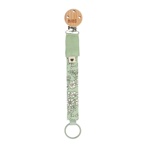 BIBS Liberty Pacifier Clips [Colour: Capel Sage]