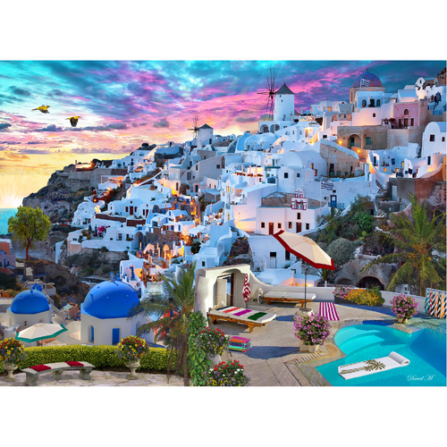 RGS Greek Vista 1500pc Jigsaw Puzzle RGS7291