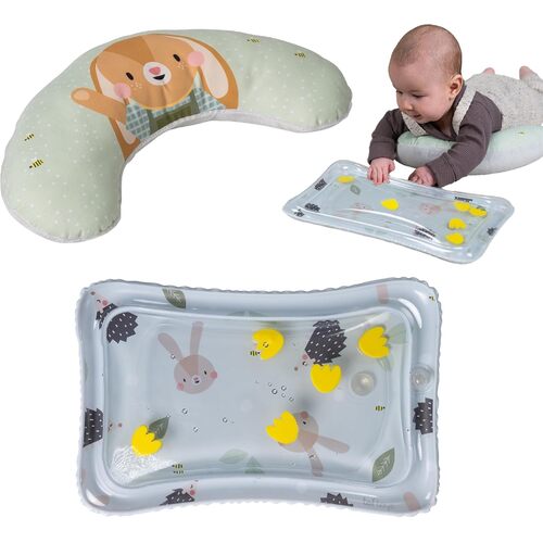 TAF Toys Tummy Time Training Set with Water Mat & Tummy Time Cusion 13447