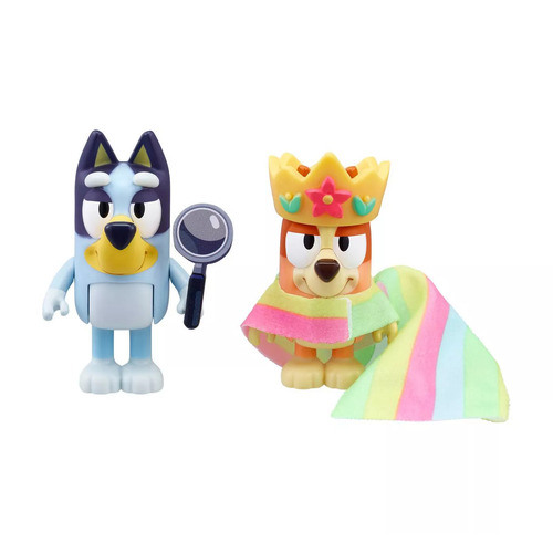 Bluey Queens Bingo & Bluey Figurine 2 Pack 13082