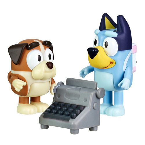 Bluey School Friends Bluey & Winton Figurine 2 Pack 17341