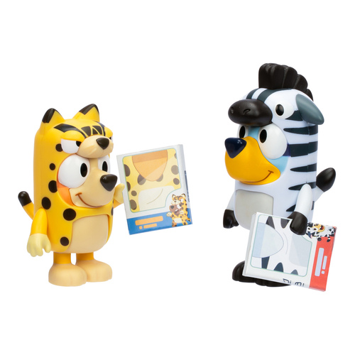 Bluey Series 11 FIgurine 2 Pack - Animal Costumes 17649