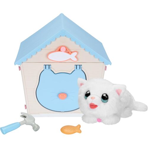 Little Live Pets My Kitty's Home Interactive Plush Playset 26546