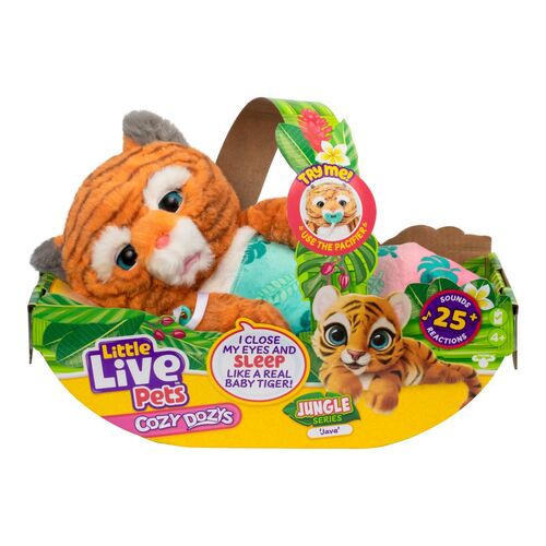 Little Live S2 Pets Cozy Dozys Java the Tiger 26622