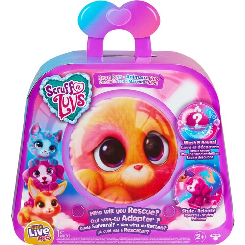 Little Live Pets Scruff a Luvs Neon Pets 30323