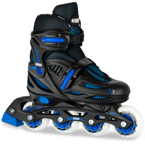 Crazy Skate Model 148 Adjustable Inline Skates Black Small | j11-1