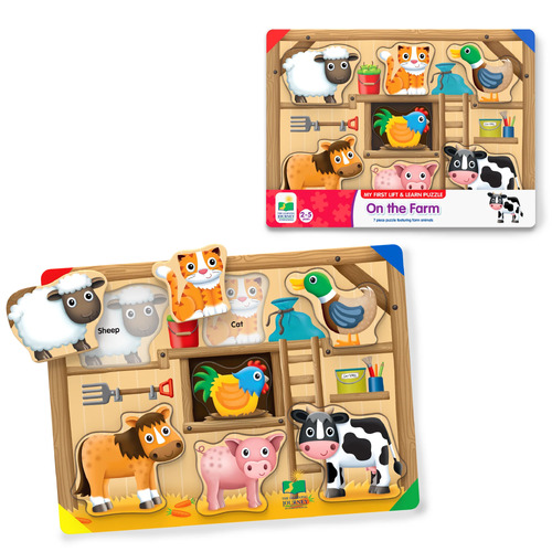 The Learning Journey My First Lift & Learn Puzzle - On the Farm 285251