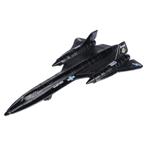 Motor Max Sky Wings 6" Diecast SR-71 Blackbird 77017