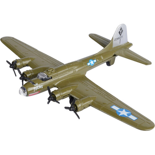 Motor Max Sky Wings 6" Diecast Boeing B-17 Flying Fortress 77021