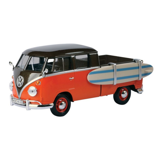 Motor Max Volkswagen Type 2 (T1) Pick Up with Surf Board 1:24 Scale MX79560