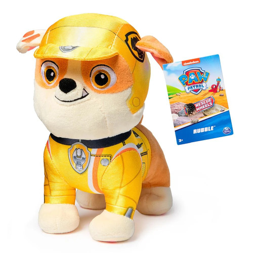 Paw Patrol Rescue Wheels Rubble Plush SM6069660