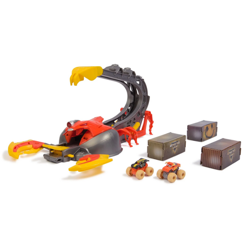 Monster Jam Mini Jams El Toro Loco Venom Velocity Scorpion Playset SM6069752