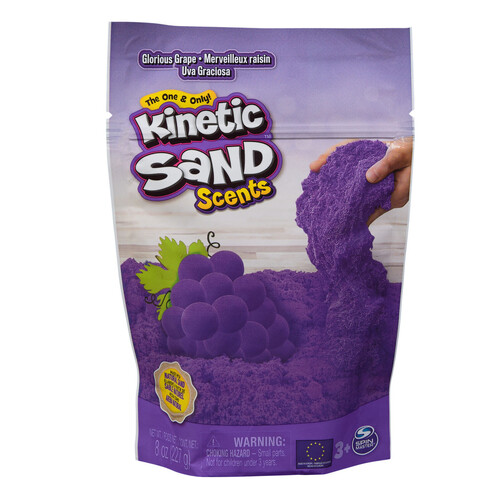 Kinetic Sand Fruity Scents 8oz Type: Glorious Grape