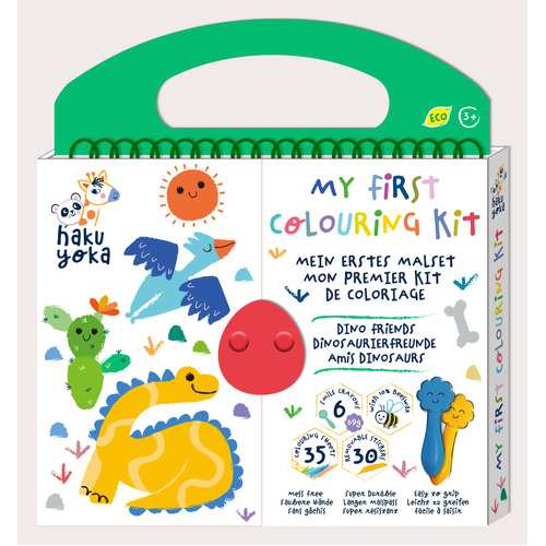 Haku Yoka My First Colouring Kit - Dino Friends 3070