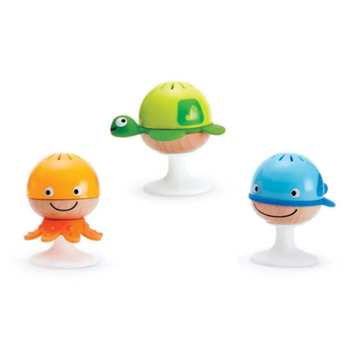 Hape Stay-Put Rattle Set / Highchair Toy HE0330