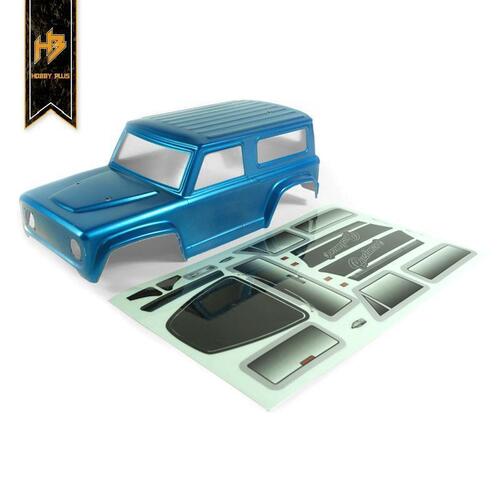 Hobby Plus RUSHMORE Lexan Body (Metalic Cyan) 240145