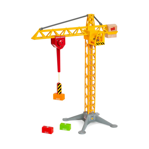 Brio Construction Crane with Lights BRI33835