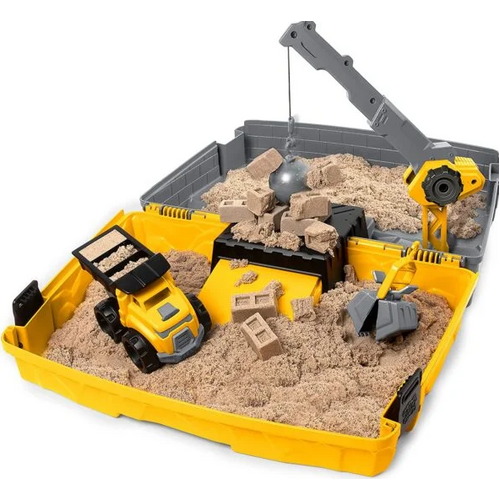 Kinetic Sand Construction Site Folding Sandbox Playset SM6055877