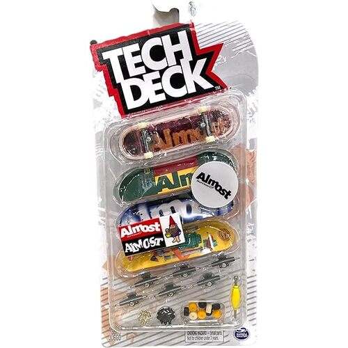 Tech Deck Fingerboard 4 Pack - Almost SM6028815