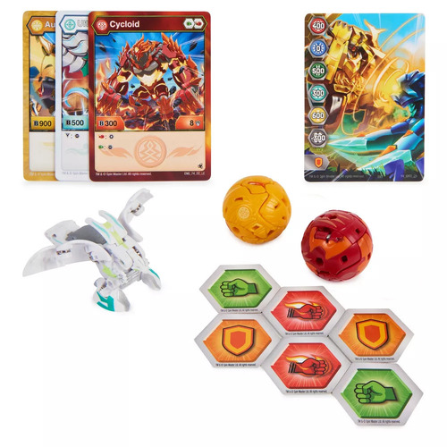 Bakugan Legends Starter Pack Series 5 - Sairus Ultra with Auxillataur & Cycloid SM6066092