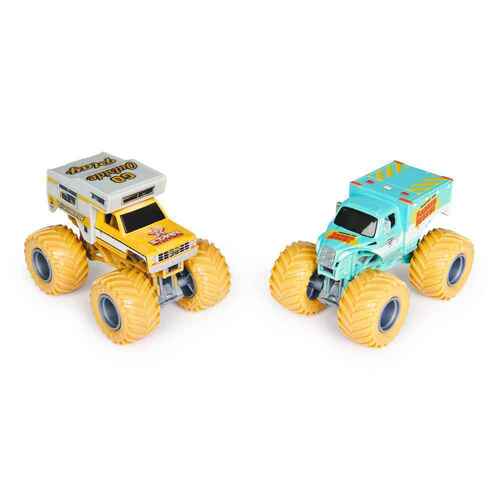 Monster Jam Wreckreation Vs Ranger Rescue 1:64 Scale Diecast Trucks SM6064128