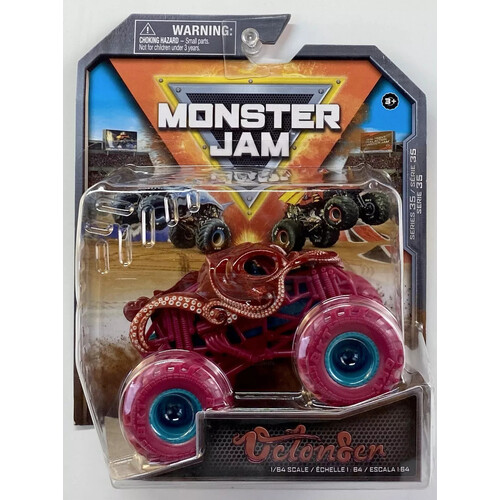 Monster Jam Series 35 Crazy Creatures Octon8er 1:64 Scale Diecast Toy Truck SM6044941