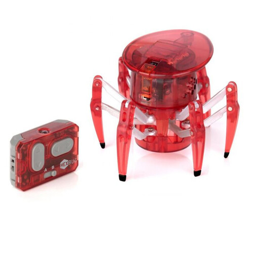 Hexbug Micro Robotic Creatures Spider Remote Control Assorted One Supplied SM6068894 [Colour: Red]