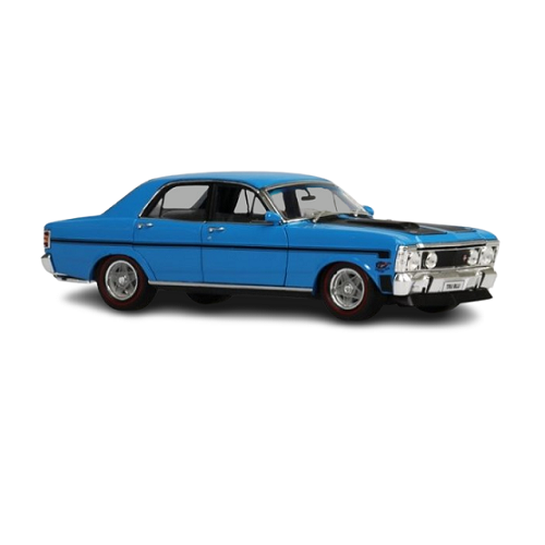 DDA 1970 XW GTHO Phase II Blue 1:24 Scale Diecast Vehicle DDA24827