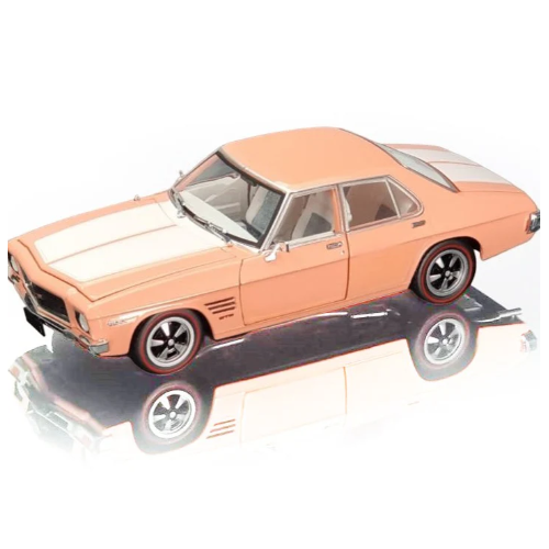 DDA Holden HQ GTS Twin Turbo Monaro Light Tangerine 1:24 Scale Diecast Metal Vehicle DDA312