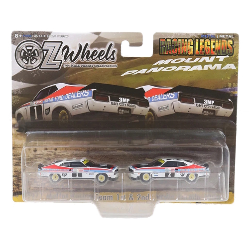 OZ Wheels Racing Legends '77 Moffat Racing Team 1st & 2nd Hardie Ferodo 1000 1:64 Scale