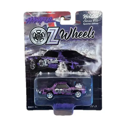 OZ Wheels Wrapped Hanful Holden HQ Monaro 1:64 Scale Diecast Car OZ64-2-HanfulOZW