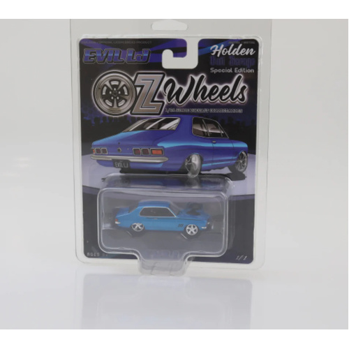 OZ Wheels Evil LJ Torana 1:64 Scale Diecast Premium Special Edition in Protector