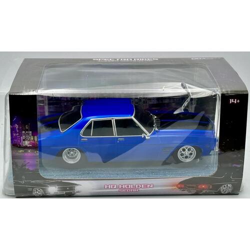 DDA Spectra Rides Razzle Berry Holden HQ GTS Custom 4 Door 1:24 Scale Plastic Light Up Vehicle DDALU02