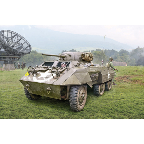 Italeri M8 Greyhound 1:35 Scale Model Kit 6364