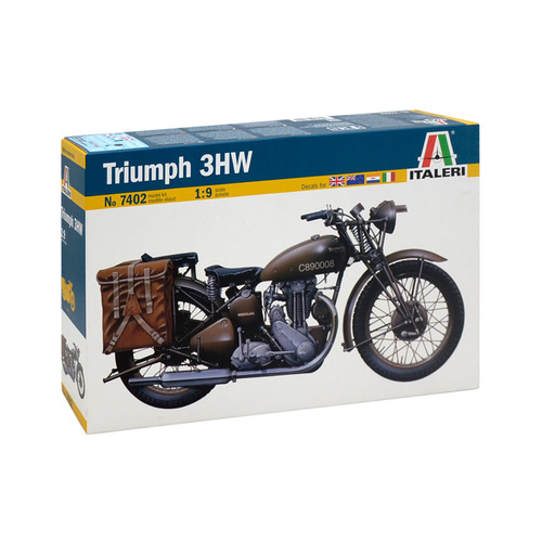 Italeri Triumph 3HW 1:9 Scale Model Kit 7402