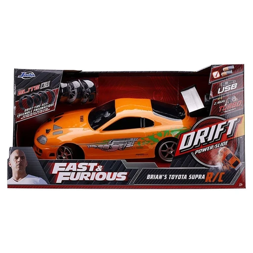 Fast & Furious R/C Brian's Toyota Supra (Orange) 1:10 Scale 30753