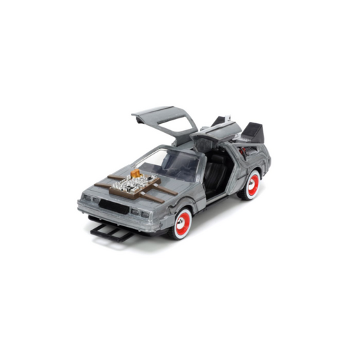 Jada Back to the Future III DeLorean Time Machine 1:32 Scale Diecast Vehicle 32290