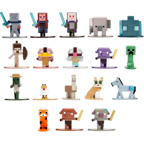 Jada Minecraft Legends Nano MetalFigs Series 9 18pk 34940