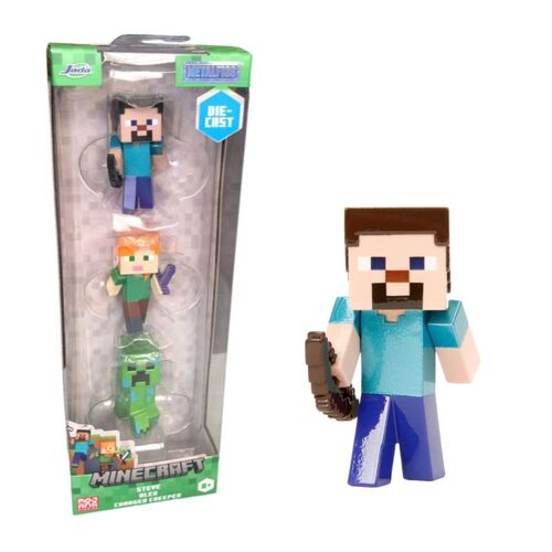 Jada Minecraft 2.5" MetalFigs 3pk 35606